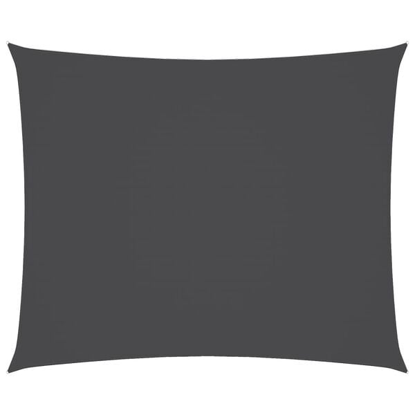 Vidaxl Voile d'ombrage rectangulaire 5x6 m anthracite - 34% de remise