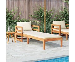 Vidaxl Bain de soleil en bois d'acacia massif - 52% de remise