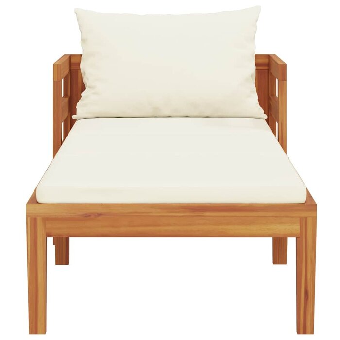 Vidaxl Bain de soleil en bois d'acacia massif - 35% de remise