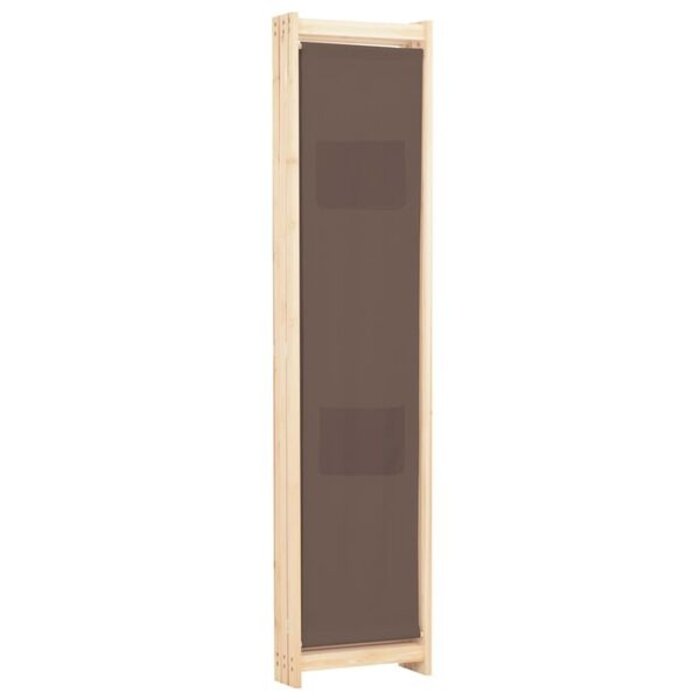 Vidaxl Paravent 3 panneaux 120x170cm marron - 33% de remise