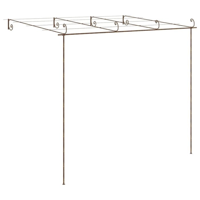 Vidaxl Pergola de jardin en fer forgé 4x3m - 35% de remise
