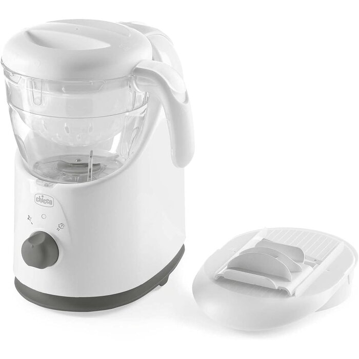 Chicco Robot cuiseur mixeur bébé 5-en-1 - Blanc/Vert - 34% de remise