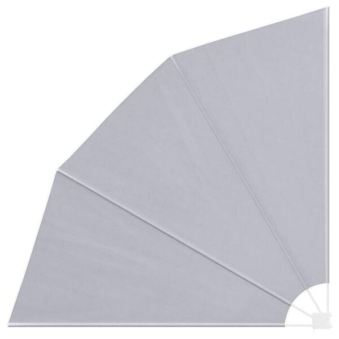 Vidaxl Brise-vue pliable pour balcon 210x210 cm gris - 32% de remise