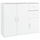 Buffet blanc design 91 cm - 34% de remise - Meuble de rangement