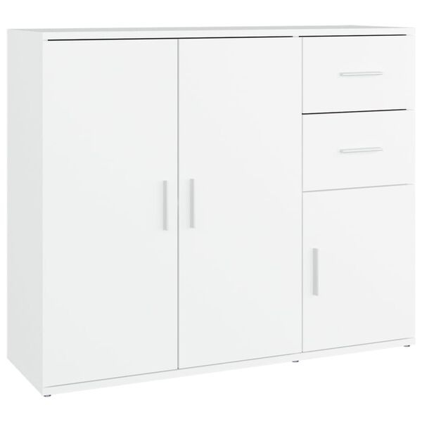 Vidaxl Buffet blanc design 91 cm - 34% de remise - Meuble de rangement