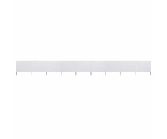 Vidaxl Brise-vent pliable 9 panneaux 1200x160 cm - 52% de remise