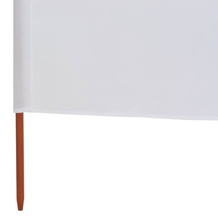 Vidaxl Brise-vent pliable 9 panneaux 1200x160 cm - Sable - 34% de remise