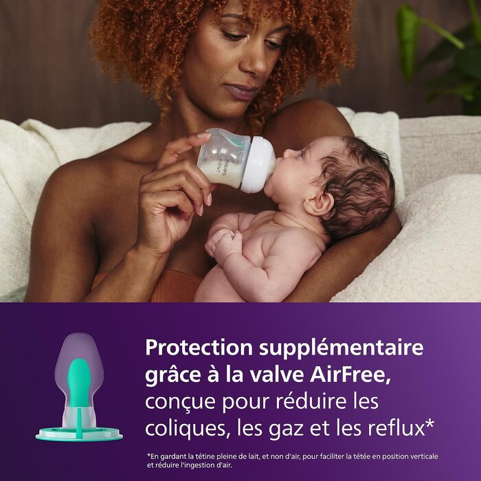 Set 4 Biberons Anti-Coliques Philips Avent - 32% de remise