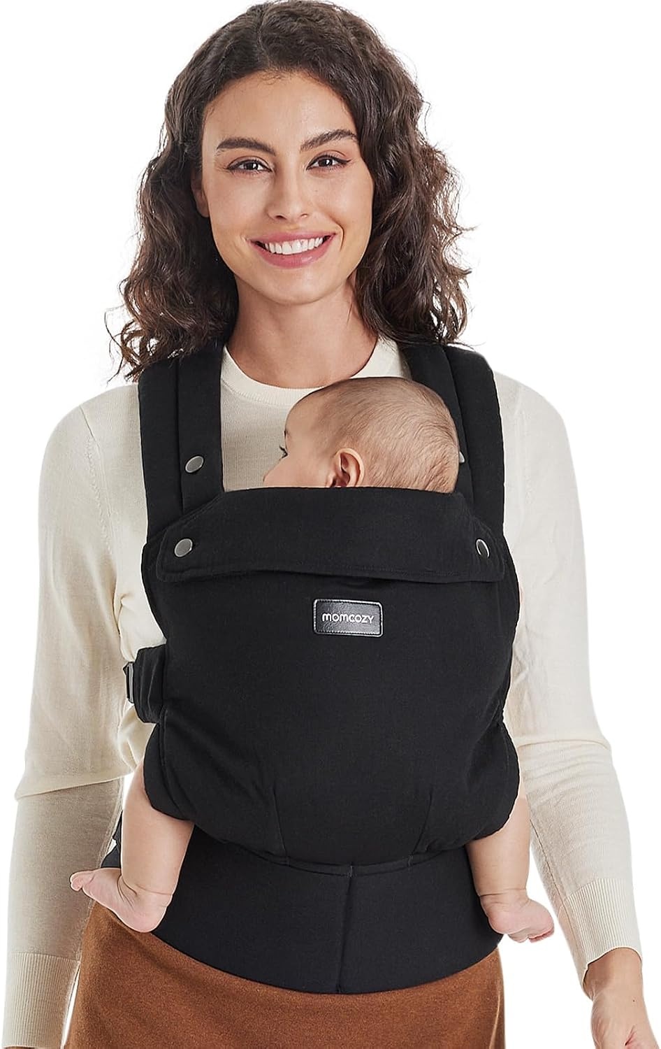 Porte-bébé ergonomique réglable 3-20 kg Noir - 34% de remise