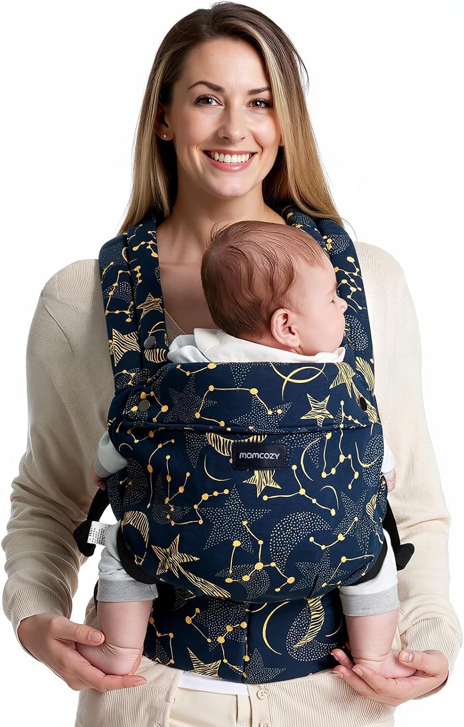Porte-bébé ergonomique réglable 3-20 kg Noir - 34% de remise