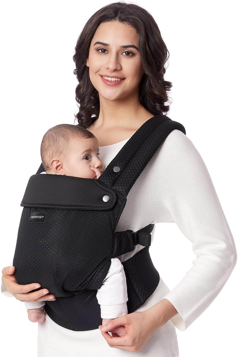 Porte-bébé ergonomique réglable 3-20 kg Noir - 34% de remise