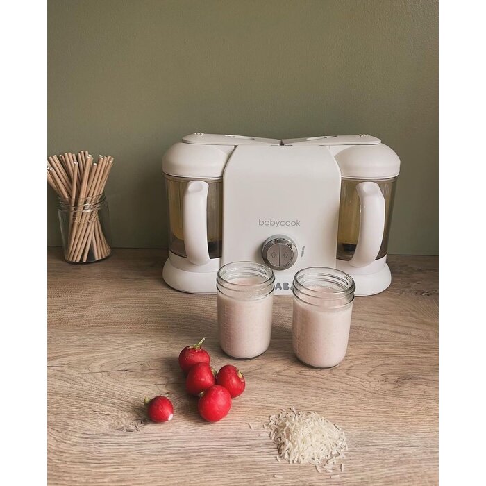 Robot cuiseur bébé 4-en-1 2,2L - Blanc/Argent - 34% de remise
