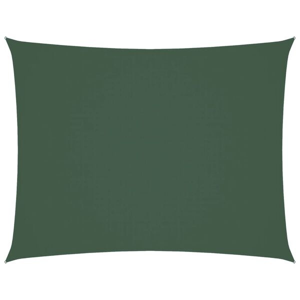 Vidaxl Voile d'ombrage rectangulaire 2x3 m Vert foncé - 32% de remise