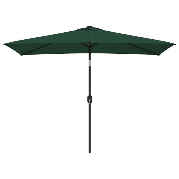 Vidaxl Parasol rectangulaire 200x300 cm vert - 34% de remise