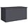 Coffre de jardin acier anthracite 100cm - 34% de remise
