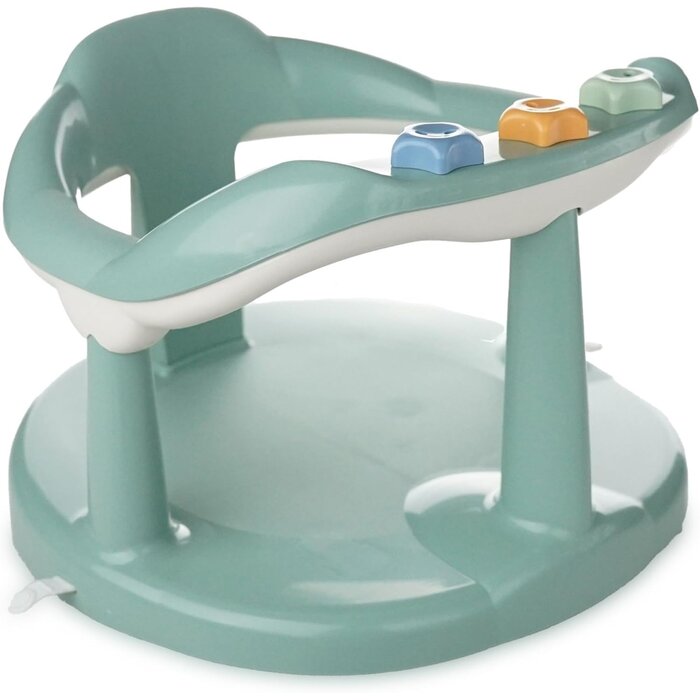 Siège de bain bébé ergonomique - Vert émeraude - 31% de remise