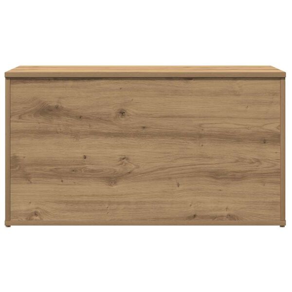 Vidaxl Coffre de rangement aspect chêne 84x42x46 cm - 37% de remise