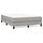 Cadre de lit 140x200 cm en tissu gris clair - 34% de remise