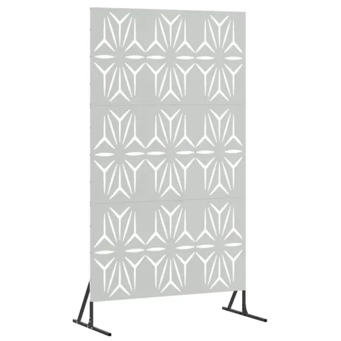 Vidaxl Paravent d'extérieur en acier galvanisé - 100x180cm - 34% de remise