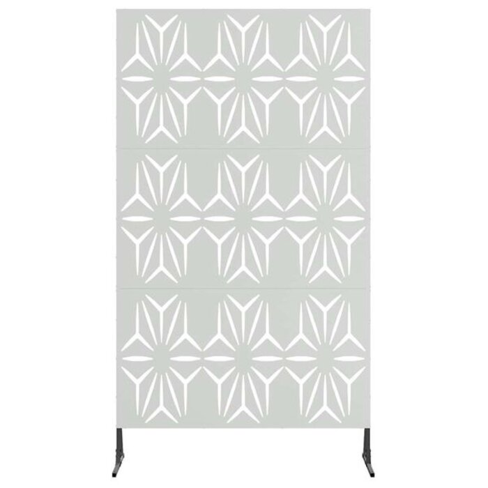 Vidaxl Paravent d'extérieur en acier galvanisé - 100x180cm - 34% de remise