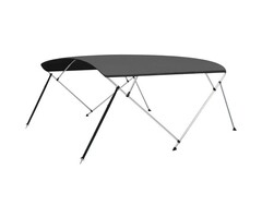 Vidaxl Bimini top de bateau 4 arceaux anthracite 243 cm - 52% de remise