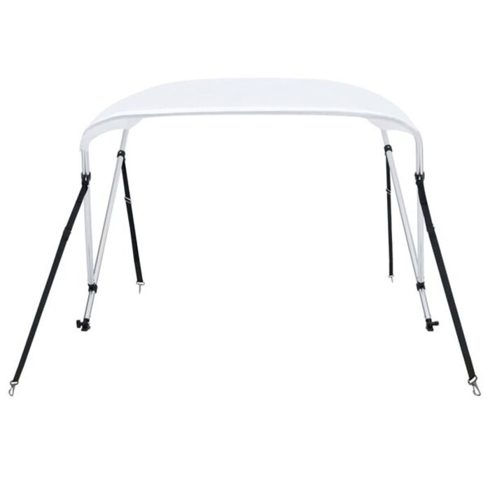 Vidaxl Bimini bateau 2 arceaux 180x150x110 cm blanc - 34% de remise