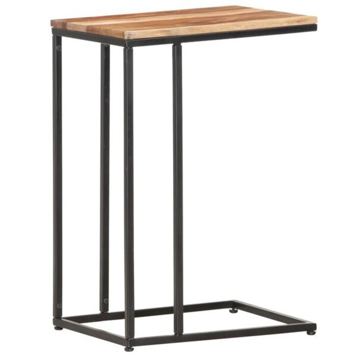 Vidaxl Table d'appoint en bois massif design C - 33% de remise