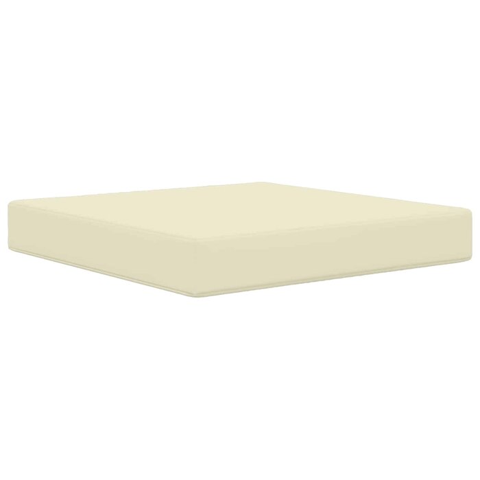 Vidaxl Coussin de banc d'extérieur 60x60cm - Crème - 32% de remise