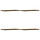 Lot de 4 étagères murales chêne artisan 40x20cm - 31% de remise