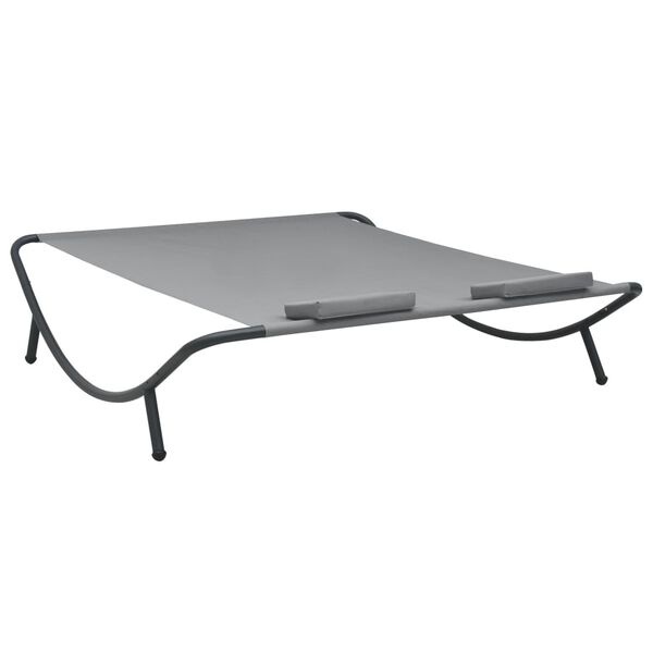 Vidaxl Bain de soleil double anthracite 200x173 cm - 51% de remise