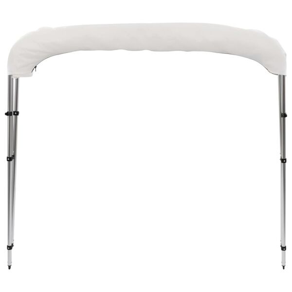 Vidaxl Bimini pour bateau 3 arceaux 183x180x137 cm blanc - 35% de remise
