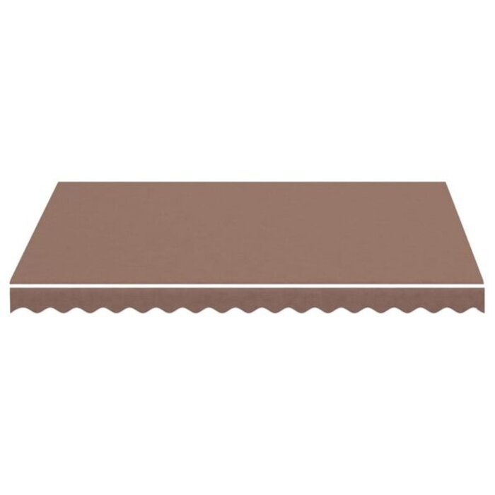 Vidaxl Toile de rechange store banne 3 x 2,5 m marron - 32% de remise