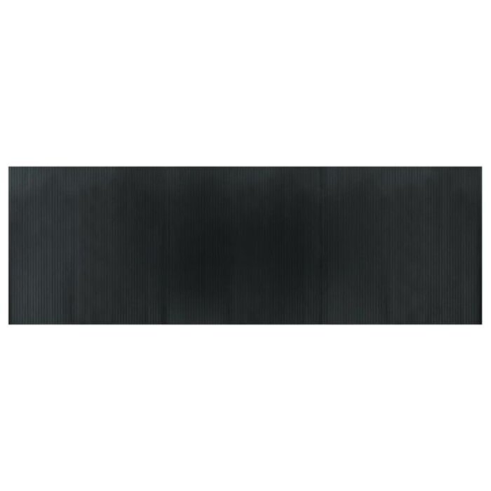 Vidaxl Tapis rectangulaire en bambou gris 100 x 300 cm - 33% de remise