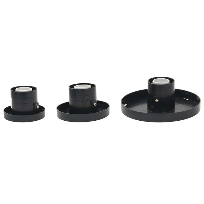 Vidaxl Lot de 3 Lampes Sphériques LED 20/30/40cm Blanc - 34% de remise