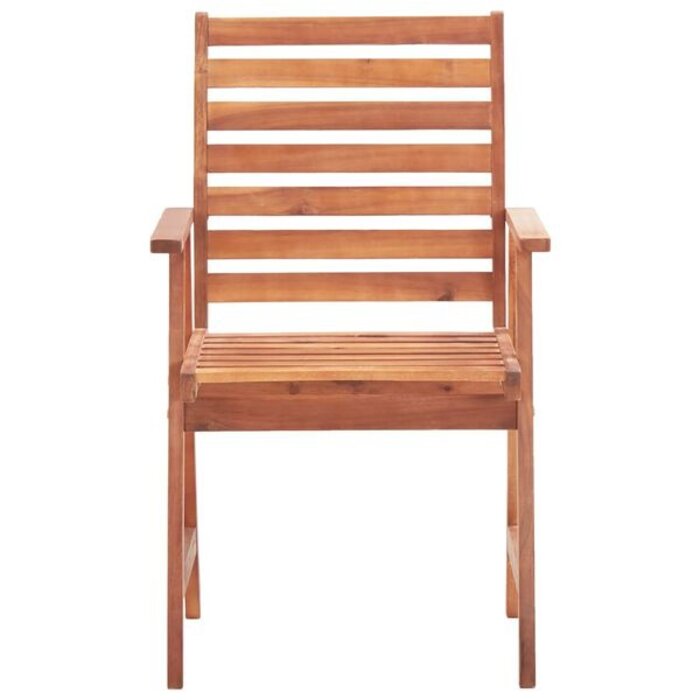 Vidaxl Lot de 2 chaises de jardin en acacia massif - 35% de remise