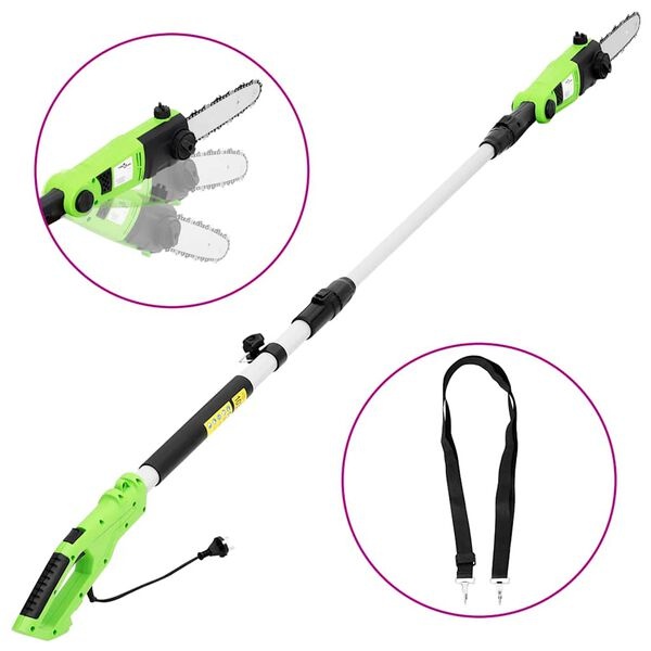 Vidaxl Tronçonneuse télescopique 710W - 25cm - Déballé - 34% de remise