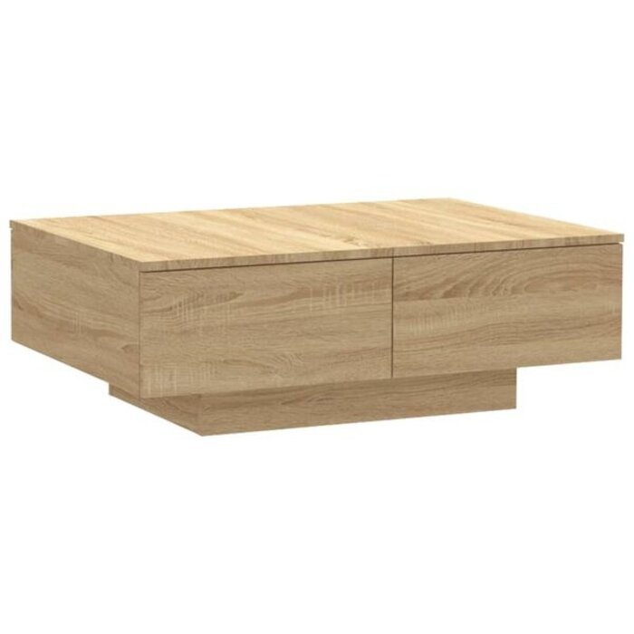 Vidaxl Table basse chêne sonoma 90x60 cm - 34% de remise