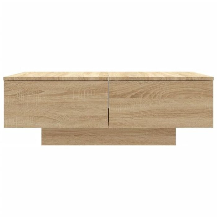 Vidaxl Table basse chêne sonoma 90x60 cm - 34% de remise