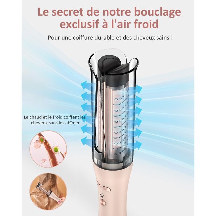 Fer à boucler automatique rotatif - 33% de remise