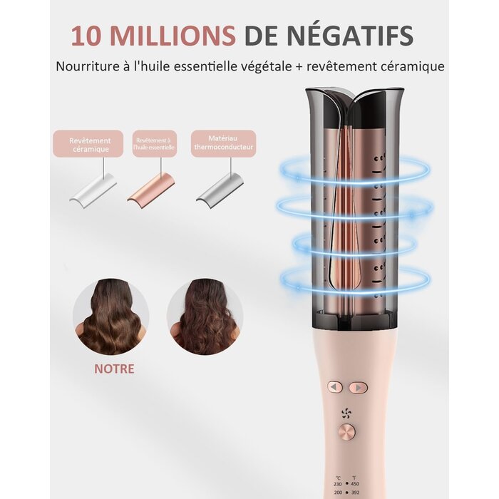 Fer à boucler automatique rotatif - 33% de remise - Déballé bon état