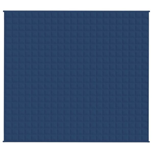 Vidaxl Couverture lestée 200x220 cm 9 kg - Bleue - 38% de remise