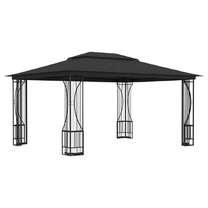 Tonnelle de jardin 300x400 cm anthracite - 42% de remise