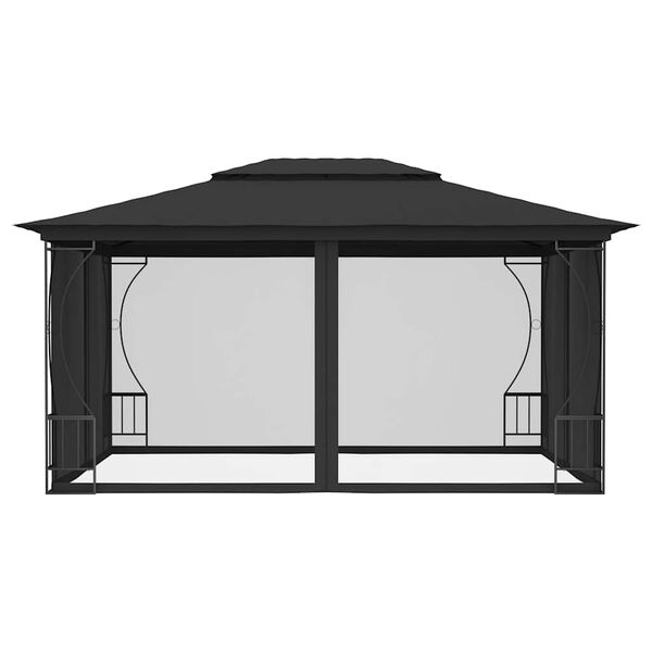 Tonnelle de jardin 300x400 cm anthracite - 42% de remise