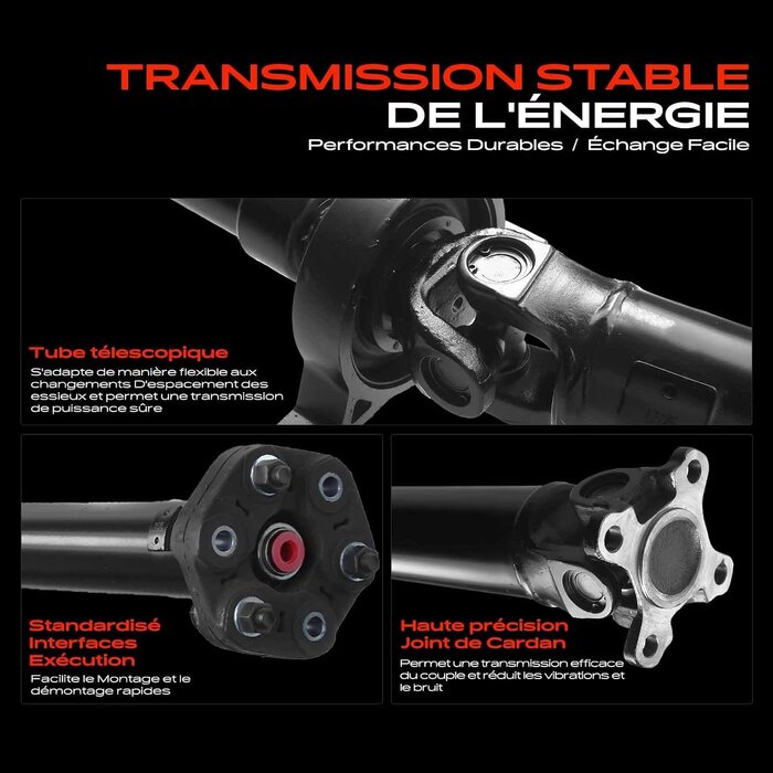 Arbre de transmission BMW Série 3 E46 Boîte Auto - 1373 mm - 35% de remise