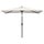 Parasol rectangulaire 200x300 cm Blanc sable - 38% de remise
