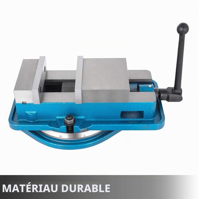 Étau d'établi rotatif en fonte 125 mm - 35% de remise