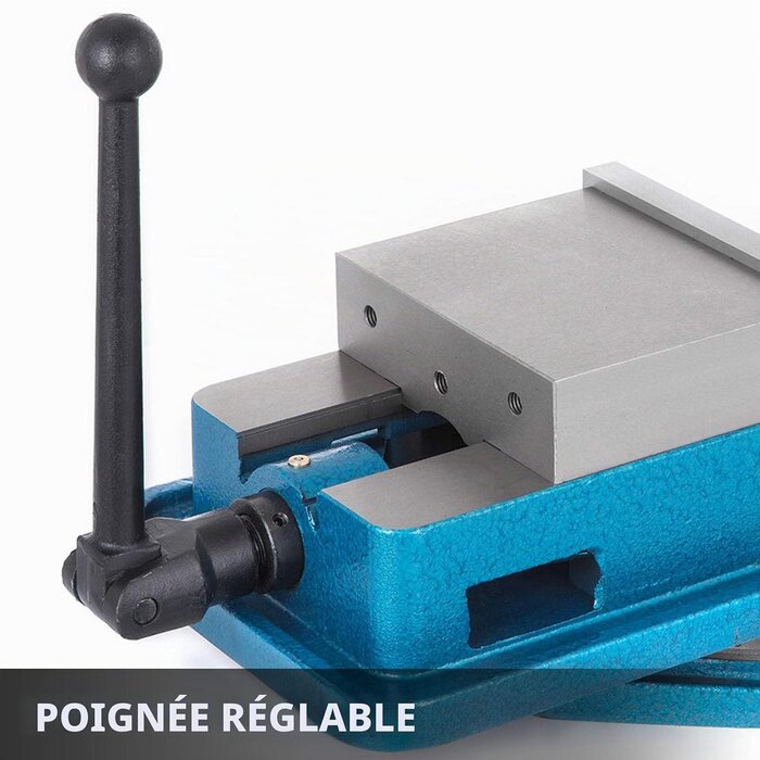 Étau d'établi rotatif en fonte 125 mm - 35% de remise