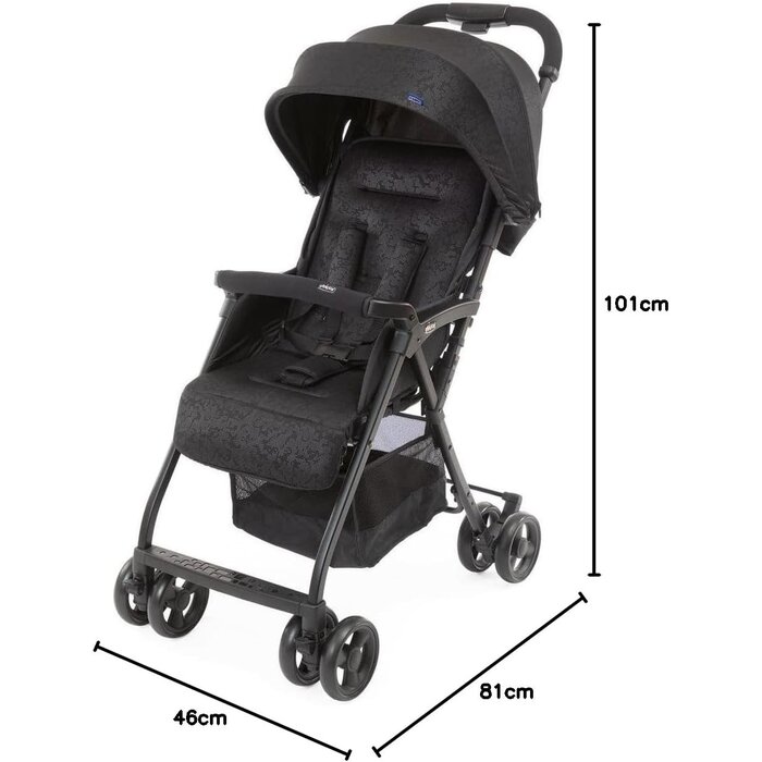Poussette Canne Ultralégère - 30% de remise - Coloris Black Night