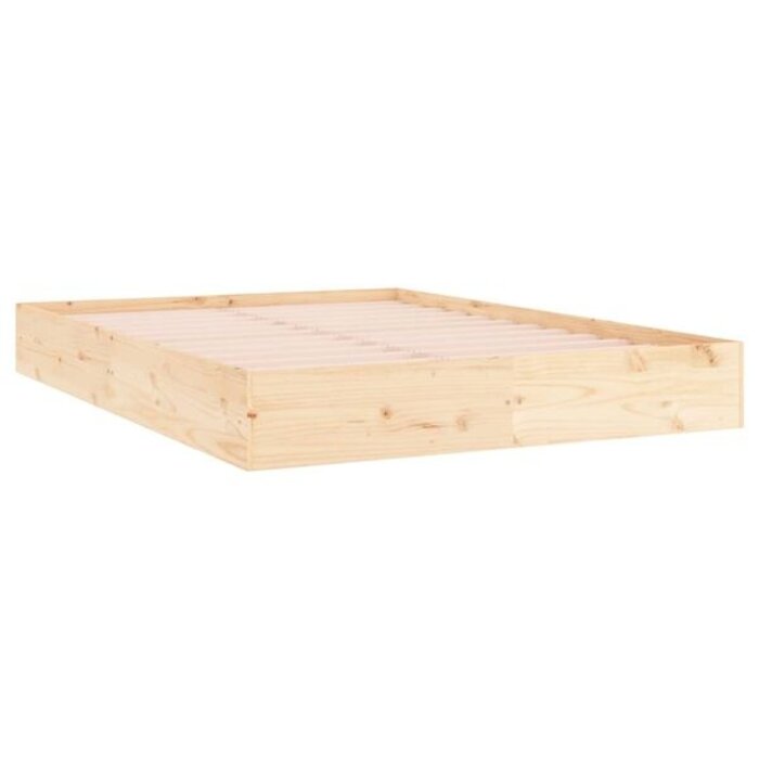 Cadre de lit en bois massif 120x200 cm - 34% de remise