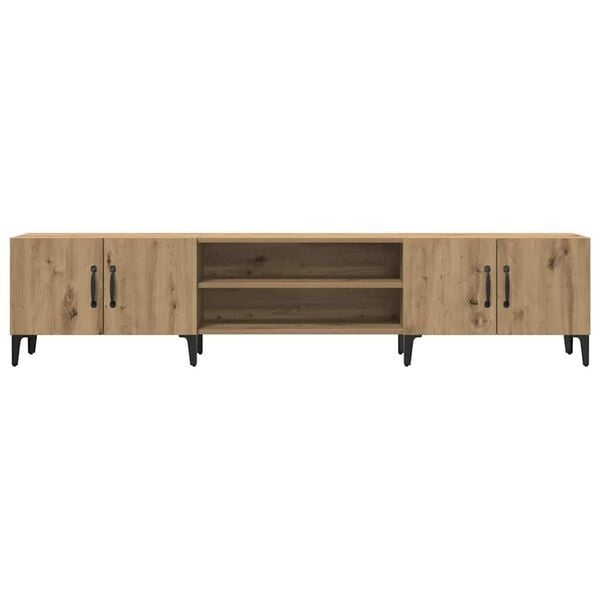 Meuble TV 180 cm chêne artisanal - 34% de remise